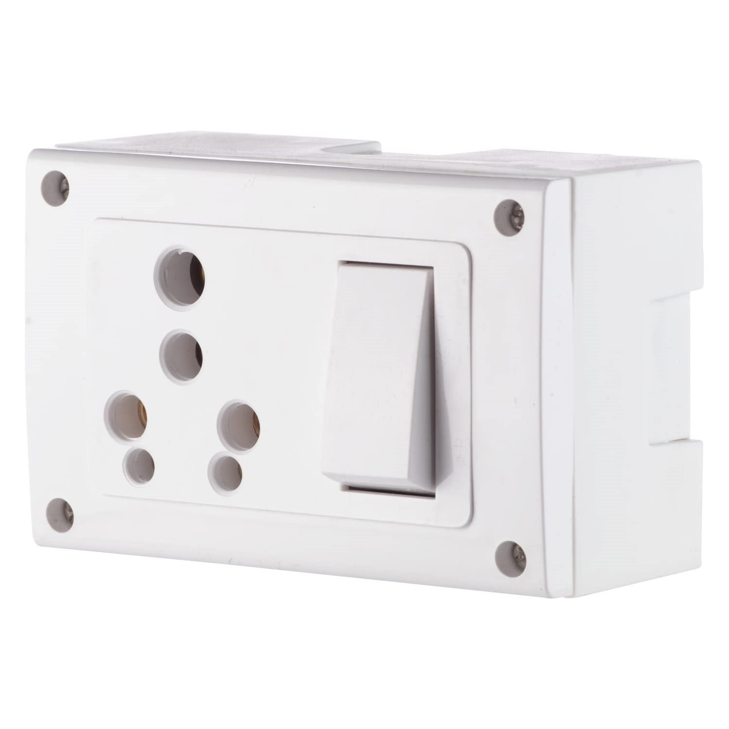 3Pin Multi Plug Socket-Universal Travel Adapter with Individual Switch Safety