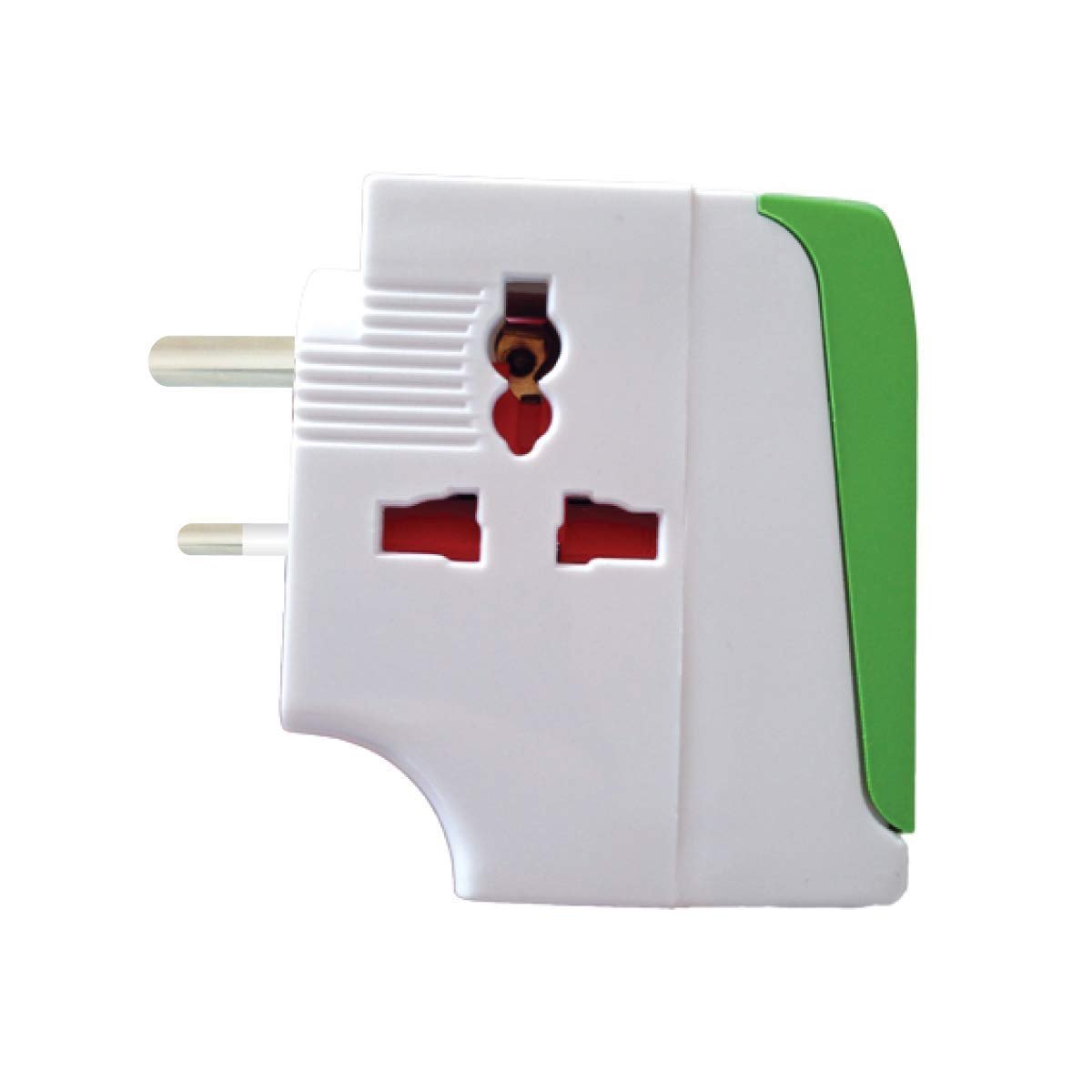 3Pin Multi Plug Socket-Universal Travel Adapter with Individual Switch Safety