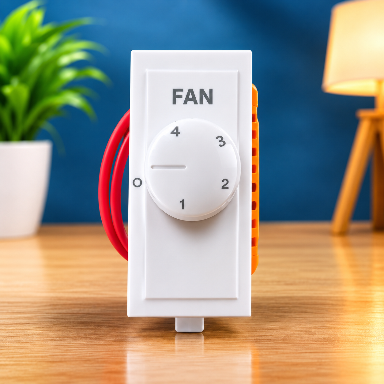 Modular 4 Step Fan Regulator | Ceiling Fan Speed Controller | White Fan Regulator Module