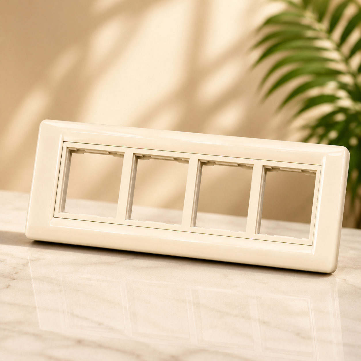 Vinayak 8 Module Plate Frame | Premium Polycarbonate Modular Frame | Viyona V-Five Series