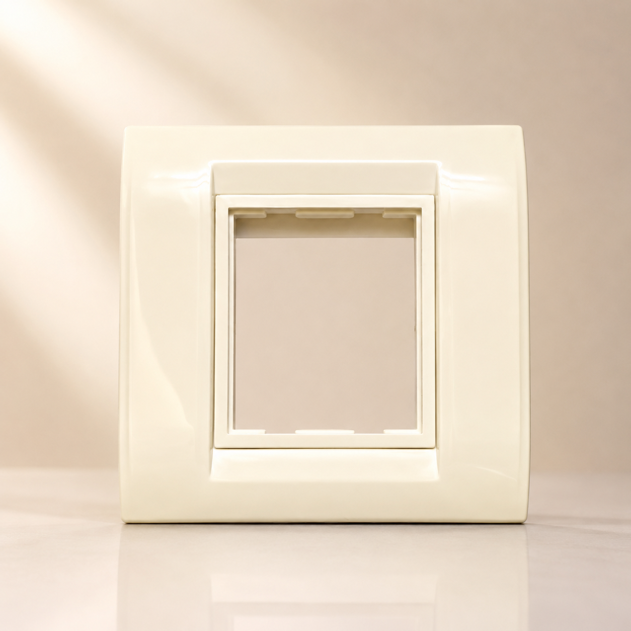Vinayak 2 Module Modular Plate | Premium Polycarbonate Wall Plate | Viyona V-Five Series